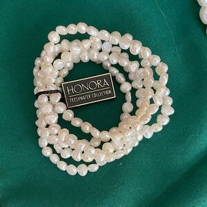 Honora Cream Freshwater Pearl Strand